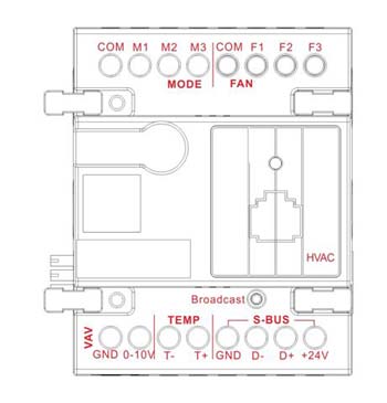 Smart-Bus HVAC2, Air Condition Control Module (G4) - SB-HVAC2-DN - GTIN (UPC-EAN): 0610696253767 Smart-Bus HVAC2, Air Condition Control Module (G4) - SB-HVAC2-DN - GTIN (UPC-EAN): 0610696253767