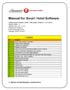 Smart Hotel Manual v.1.3 Smart Hotel Manual v.1.3