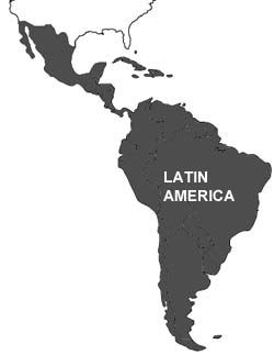 Latin America Map Latin America Map