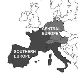 Southern and Central Europe Southern and Central Europe
