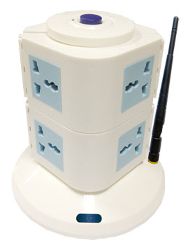 Smart Power Strip 8 with S-Wave - SBW-PStrip8-FL - GTIN (UPC-EAN): 0610696255150