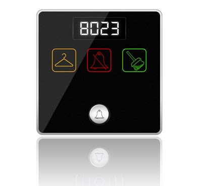 Smart-Bus Hotel Door Bell Panel with Service - SB-3SBell-WL - GTIN(UPC-EAN): 0610696254320